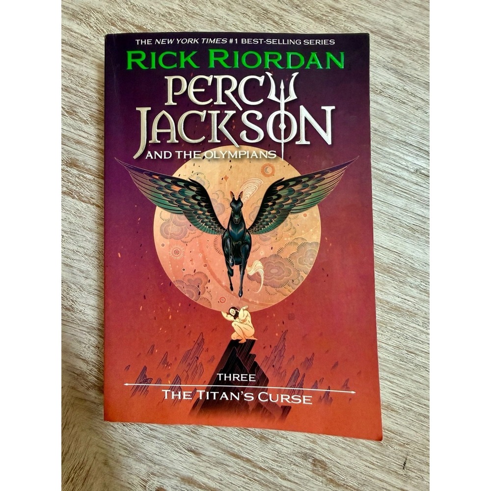 Percy Jackson and the Olympians Book 3: Titan's Curse Paperback Rick Riordan